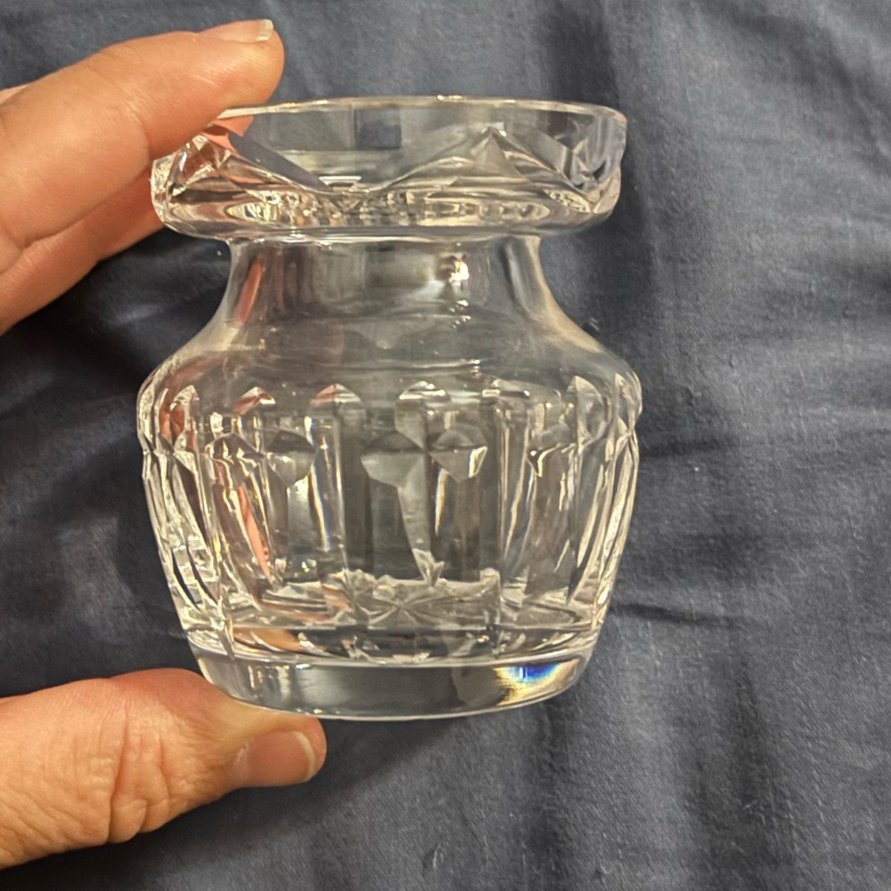 Vintage Waterford Crystal jelly/Jam canister.
